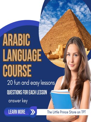 cover image of Arabic Language Course -20 Fun and Easy Lessons